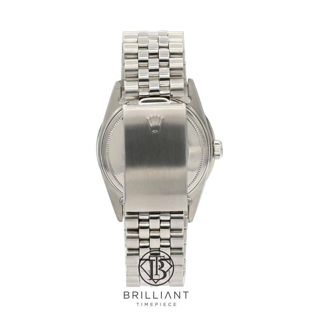 Rolex Datejust 36mm Stainless Steel Light Blue Diamond Dial 3.25ct